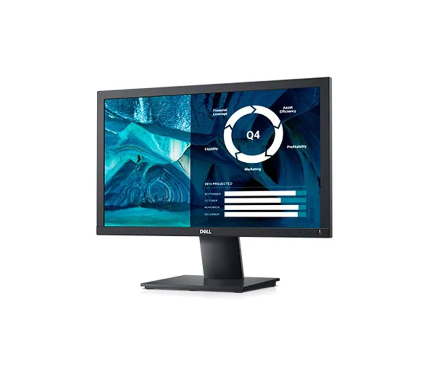 Monitor Dell 20" Full HD 1080p con Pantalla Giratoria y 4 Puertos USB