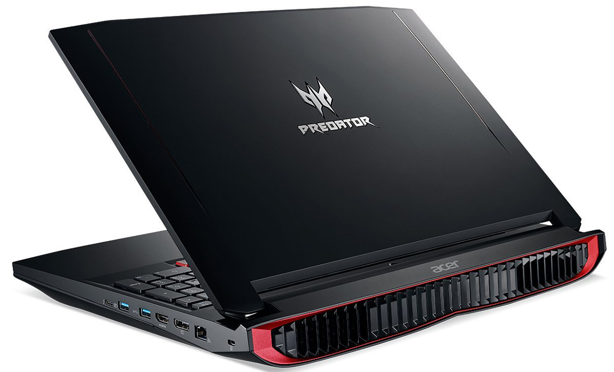 Laptop Acer Predator 17 con Intel i7-6800H 2.60GHz, doble NVMe y HDD para alto rendimiento en República Dominicana