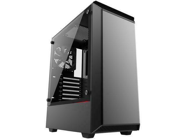 Torre Media ATX Phanteks Eclipse PHEC300PTGBK de Acero con Panel de Vidrio Templado