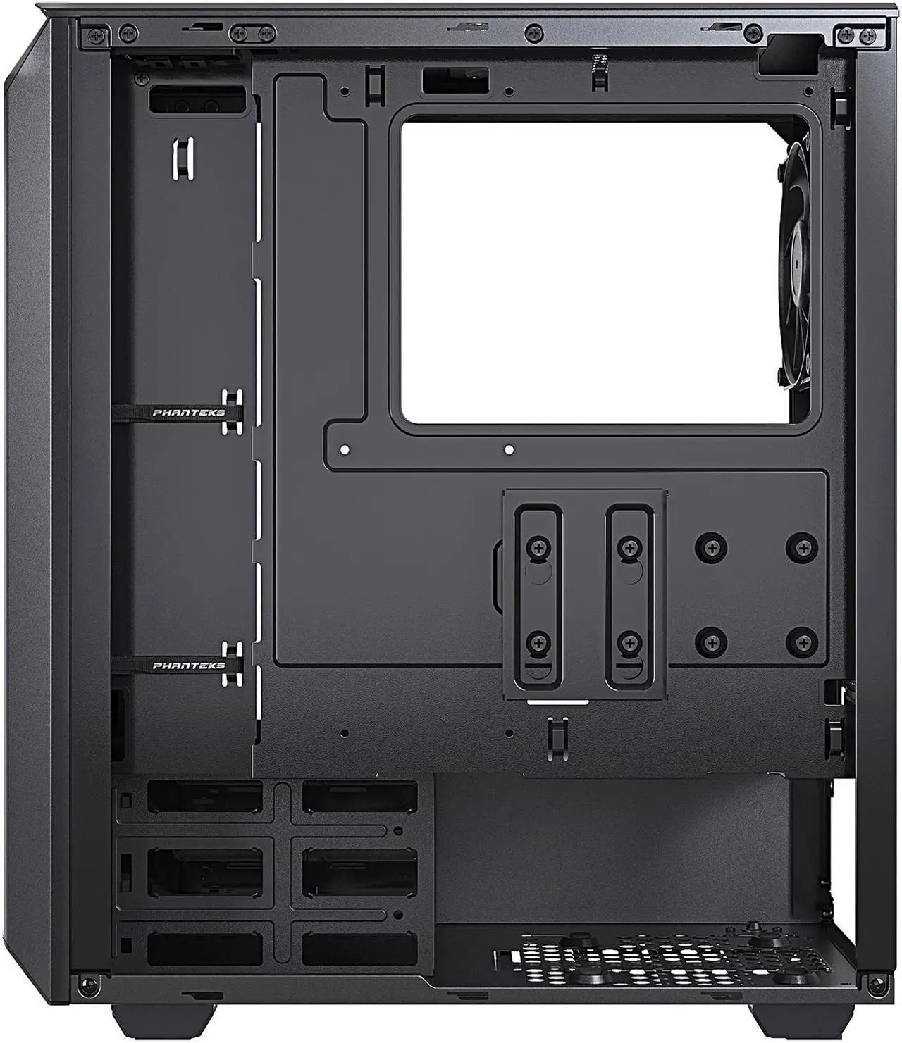 Torre Media ATX Phanteks Eclipse PHEC300PTGBK de Acero con Panel de Vidrio Templado en República Dominicana