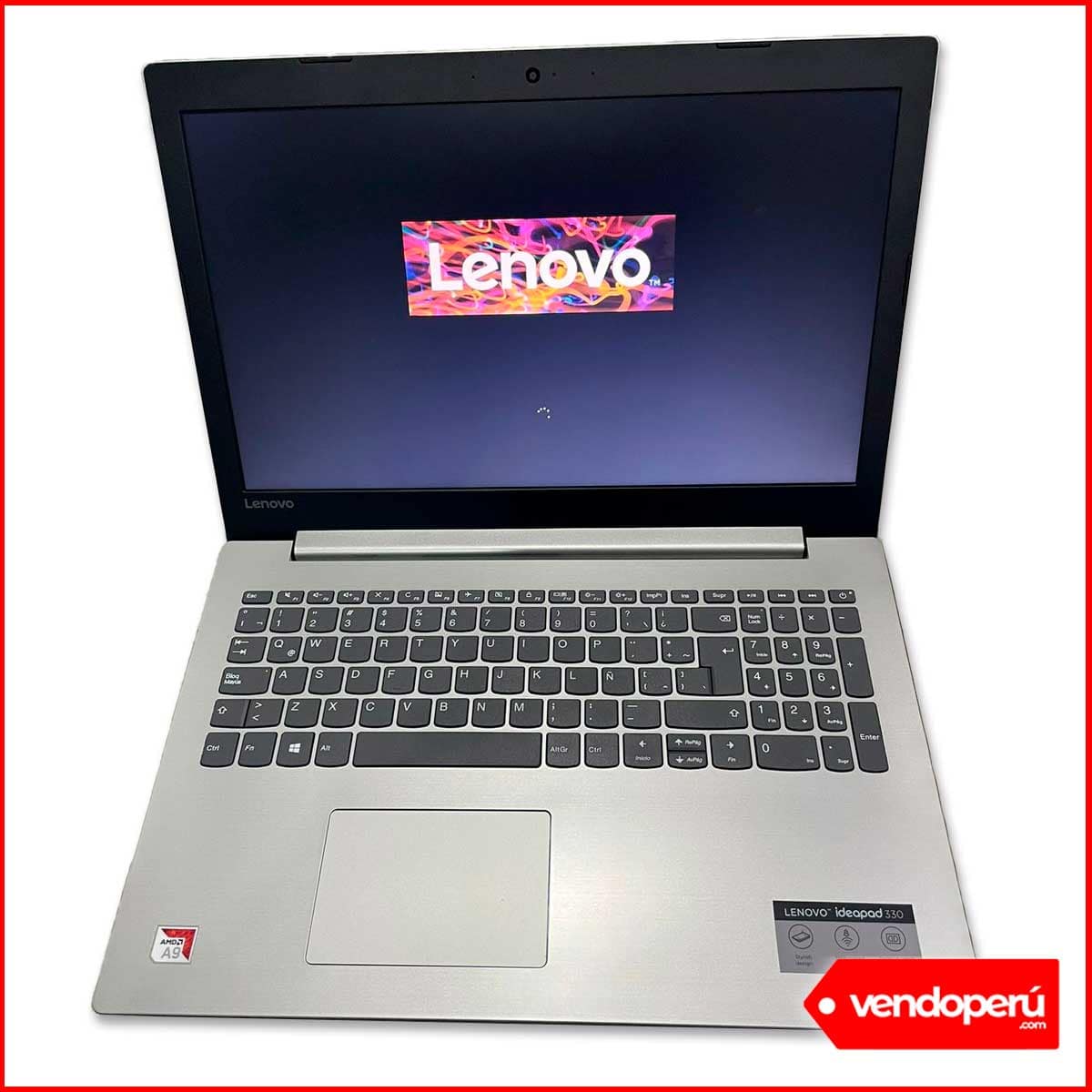 Laptop Lenovo IdeaPad 330 con Ryzen 3 2200U y 8GB RAM - Sin disco duro, teclado dañado