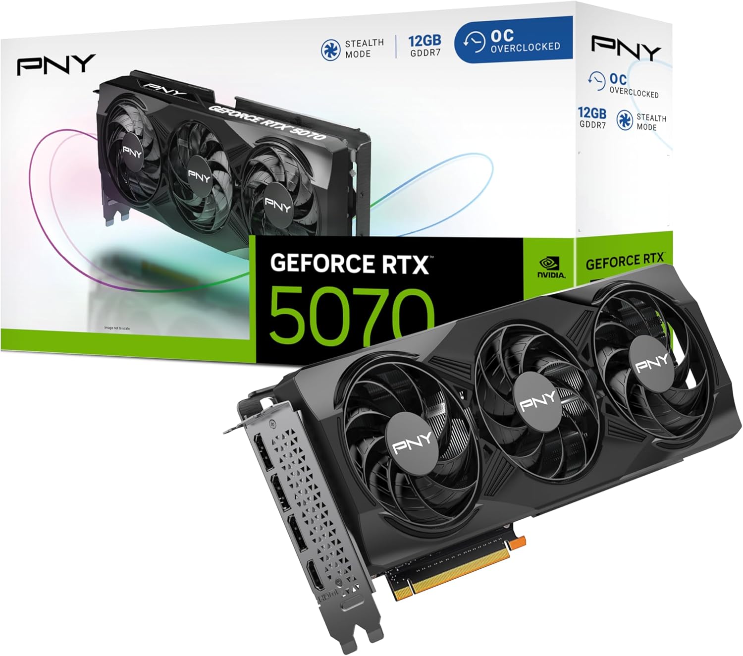 Tarjeta Gráfica PNY NVIDIA GeForce RTX 5070 12 GB