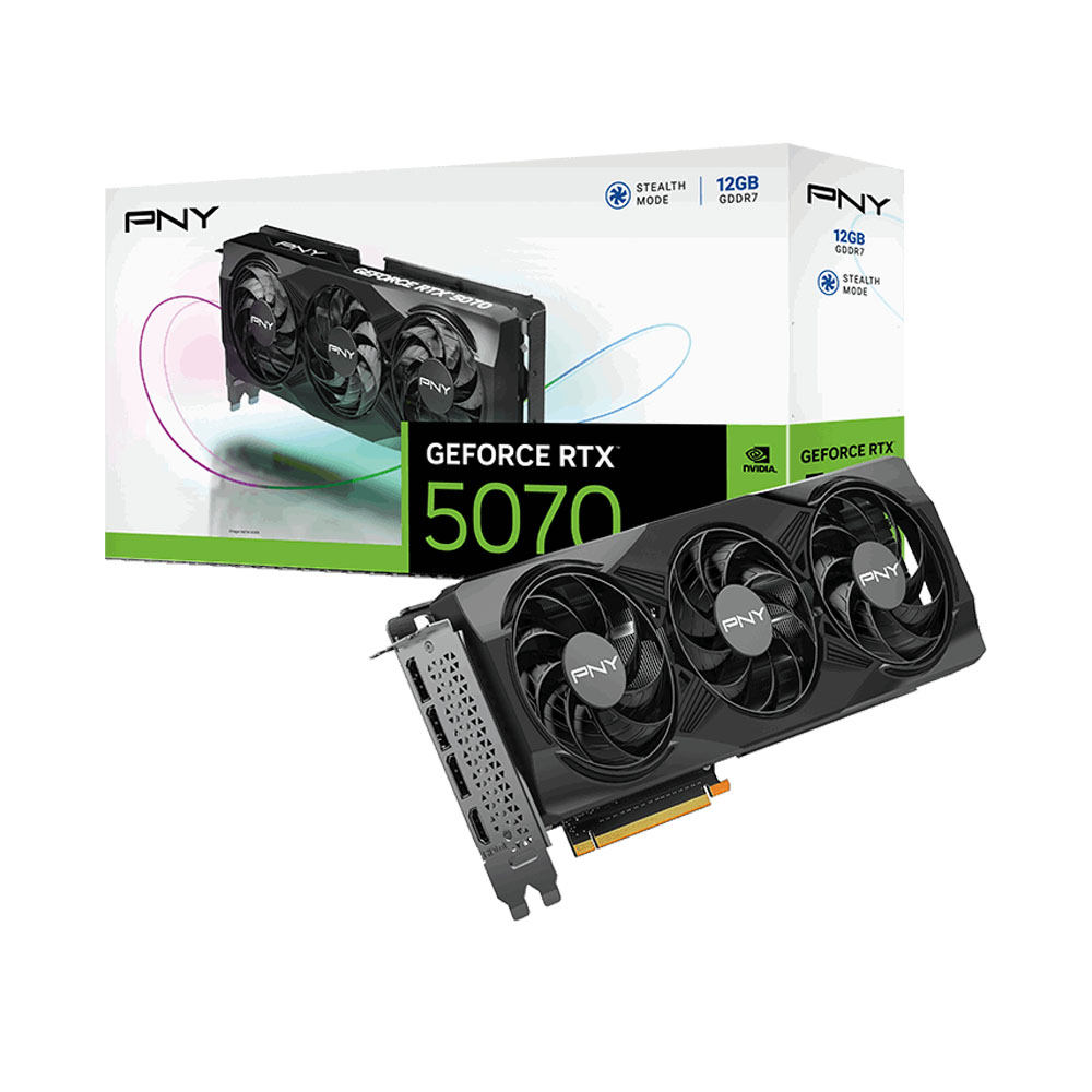 Tarjeta Gráfica PNY NVIDIA GeForce RTX 5070 12 GB en República Dominicana
