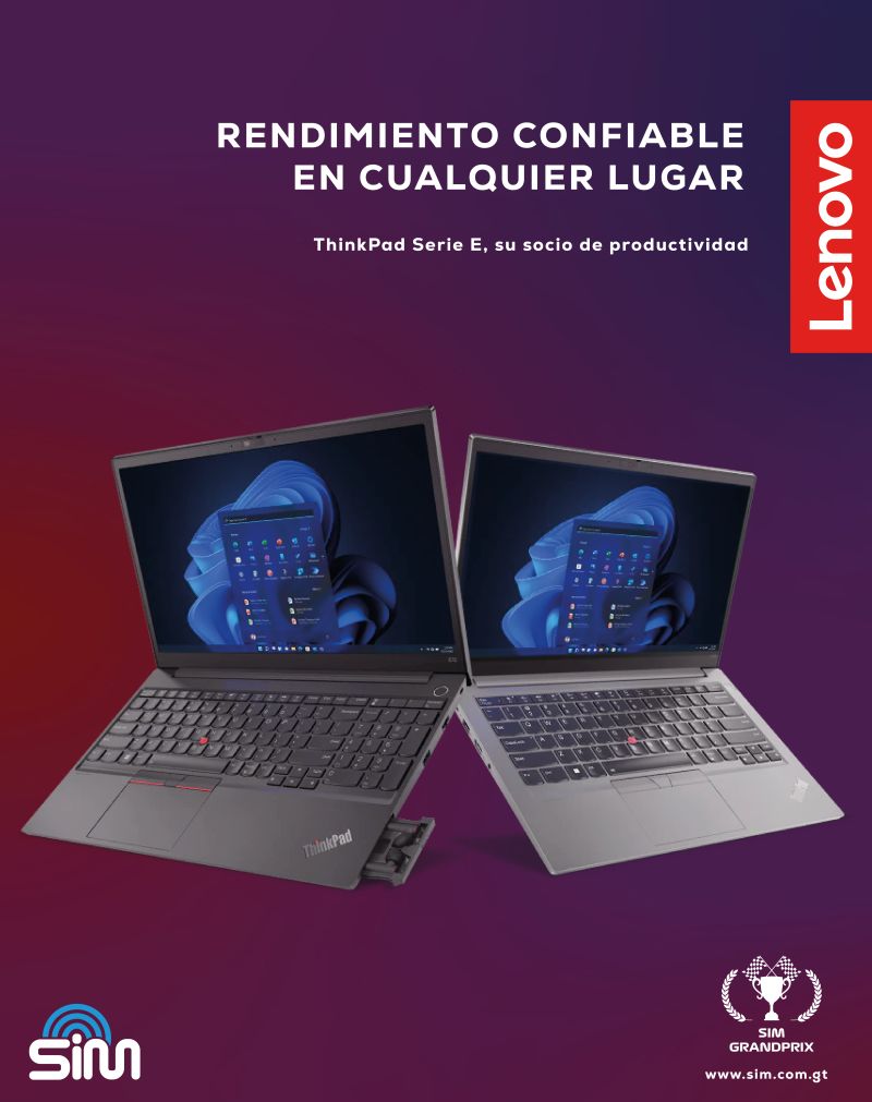 Laptop Lenovo ThinkPad con Rendimiento Fiable para Uso Profesional en República Dominicana
