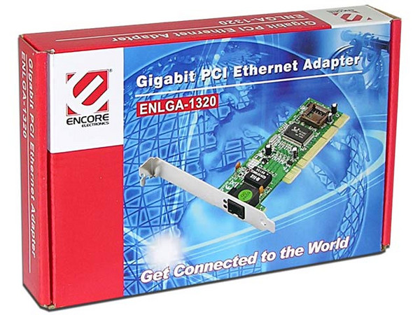 Tarjeta de Red PCI Encore Gigabit Ethernet 10/100/1000 Mbps ENLGA1320
