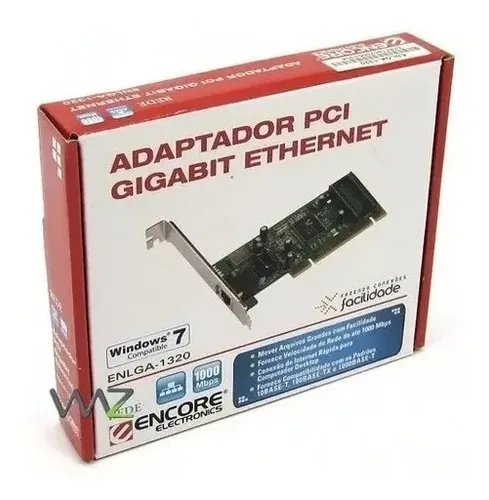 Tarjeta de Red PCI Encore Gigabit Ethernet 10/100/1000 Mbps ENLGA1320 en República Dominicana
