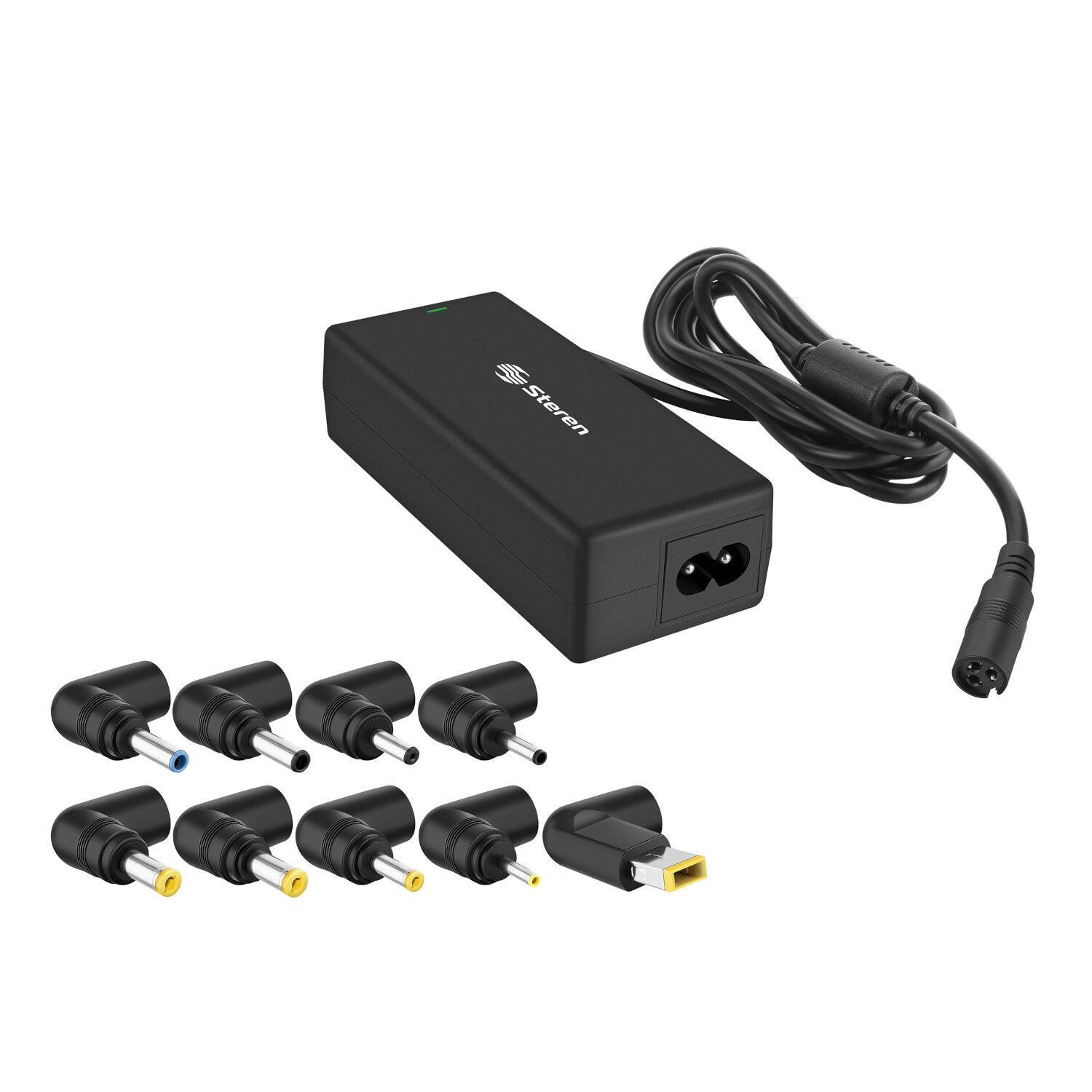 Cargador Universal para Portátiles con 12 Conectores y 90W de Potencia Automática