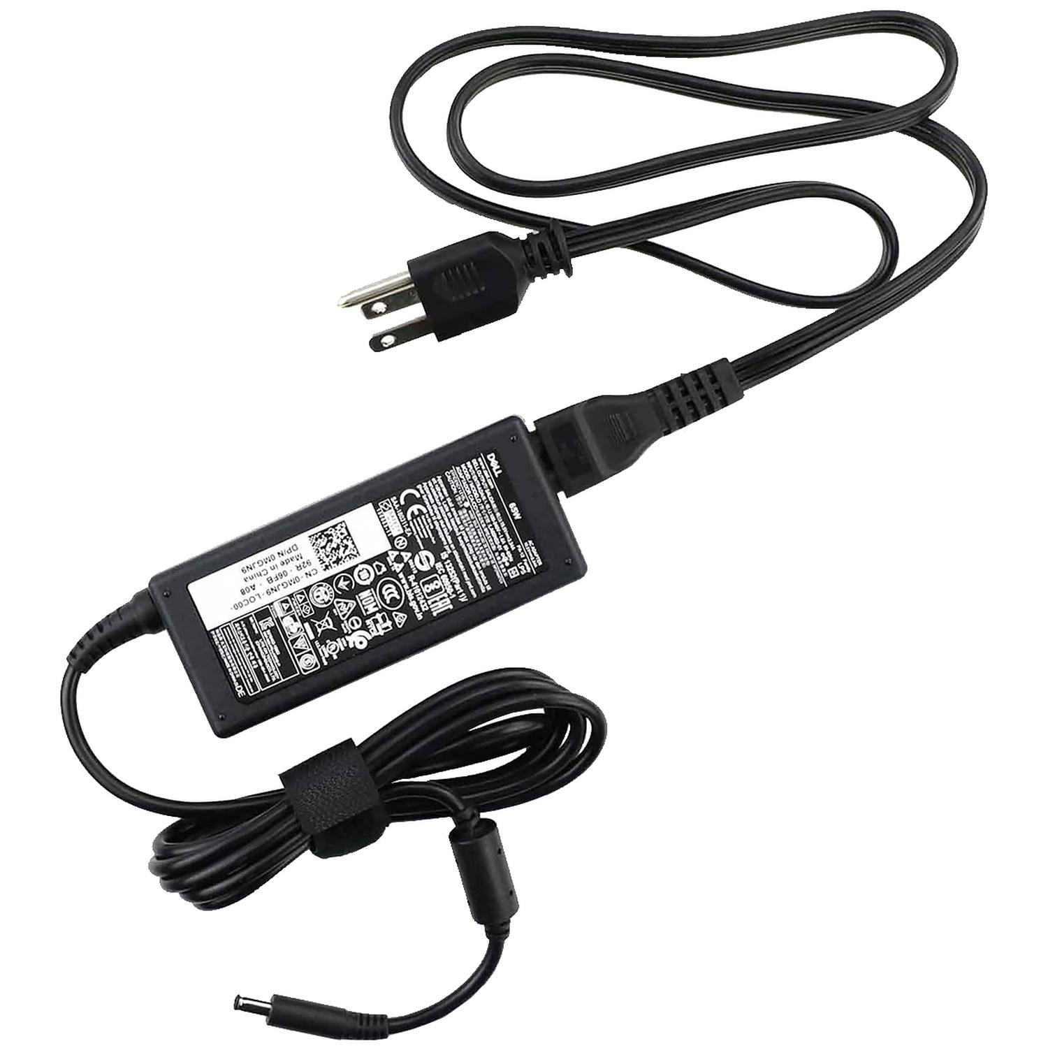 Cargador Dell 65W 19.5V 3.34A con conector cilíndrico ancho para laptops Inspiron, Latitude y Vostro en República Dominicana