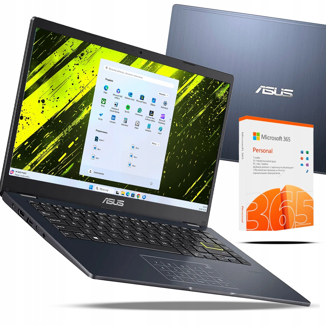 Portátil Asus E410KA con Procesador Intel N4500 de 11ª Generación y 4GB RAM en República Dominicana