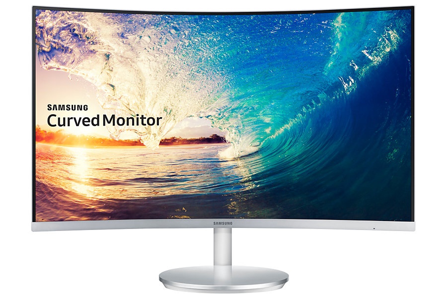 Monitor Curvo Samsung 27" Full HD 1080p con HDMI y Altavoces Integrados