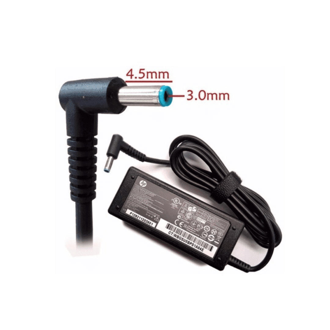 Cargador HP para portátil 45W 19.5V 2.31A con conector de 4.5 mm