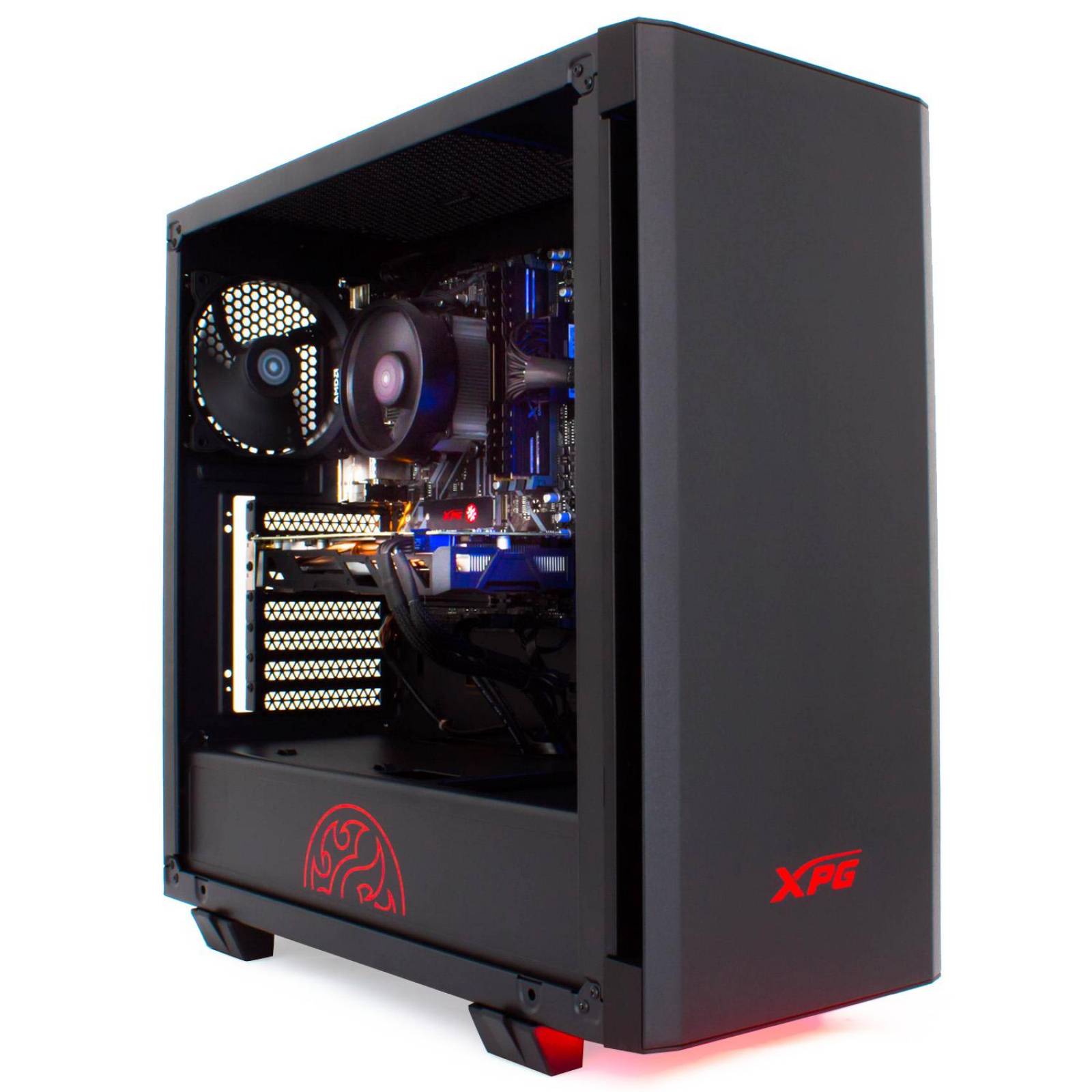 Computadora Gamer con RX 570 8GB, 16GB RAM y SSD, Preparada para Juegos