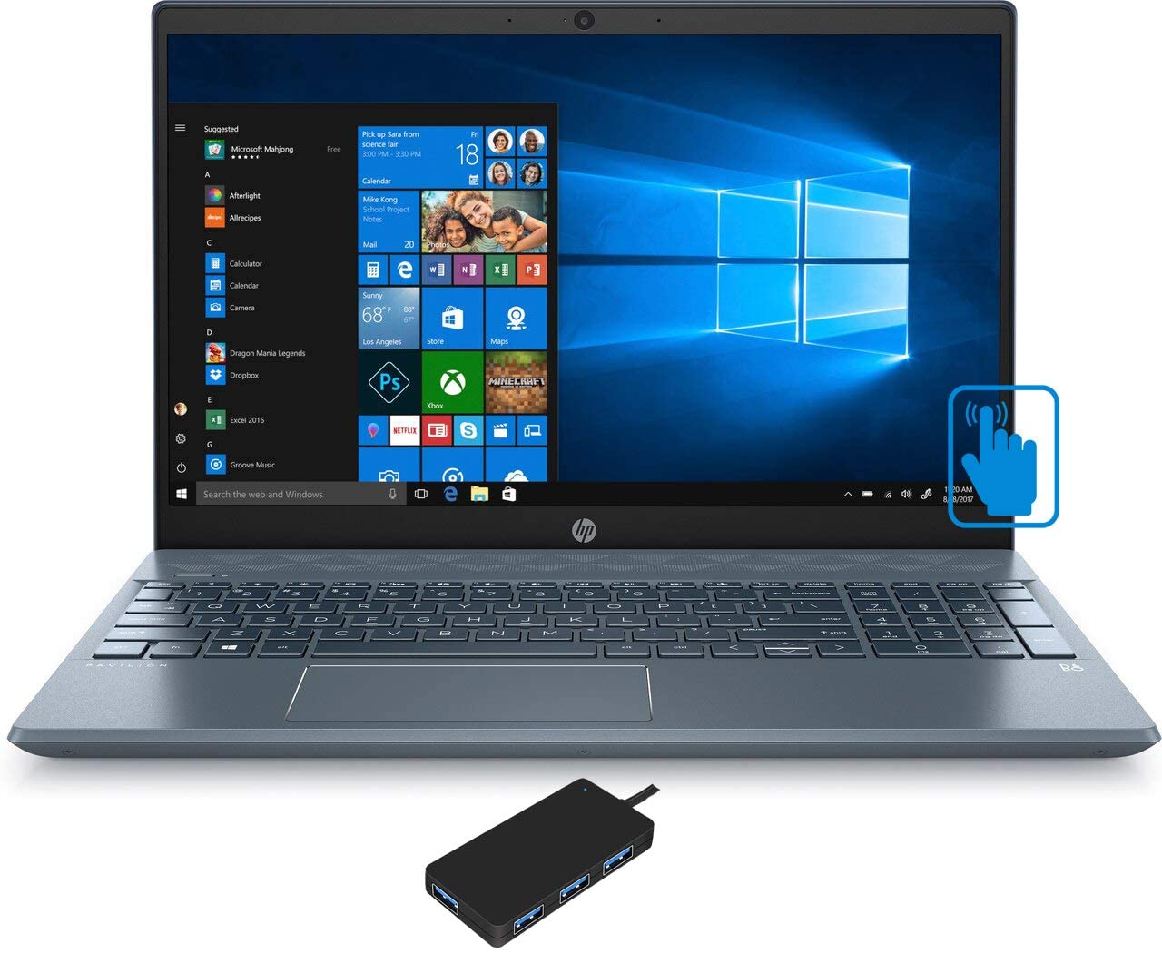 Laptop HP Pavilion 15ZEH000 con pantalla de 15.6”
