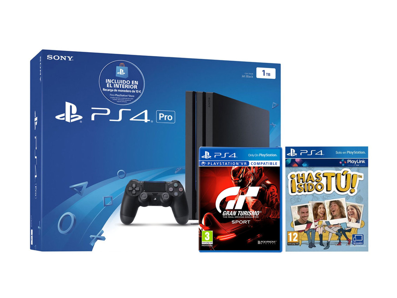 Sony PlayStation 4 Pro 1TB Control GT Sport en República Dominicana