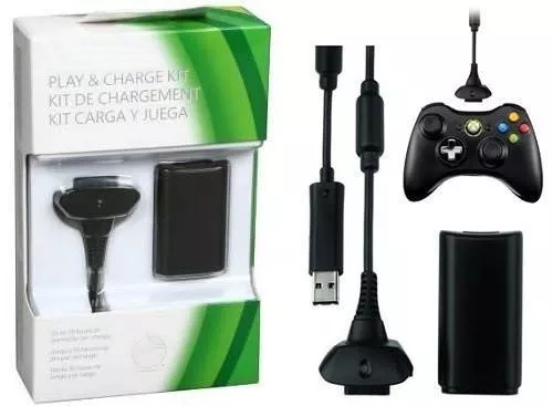 Xbox 360 Cargador y Batería Recargable Microsoft