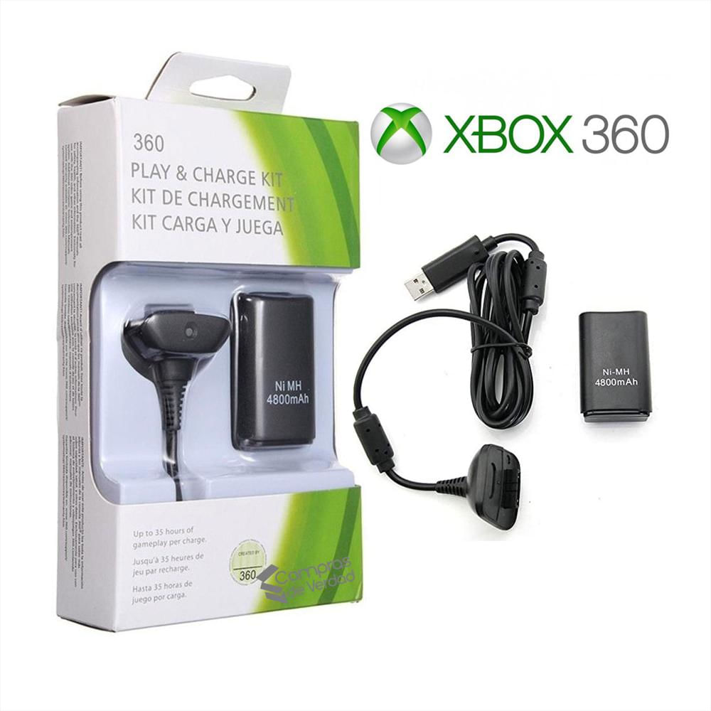 Xbox 360 Cargador y Batería Recargable Microsoft en República Dominicana