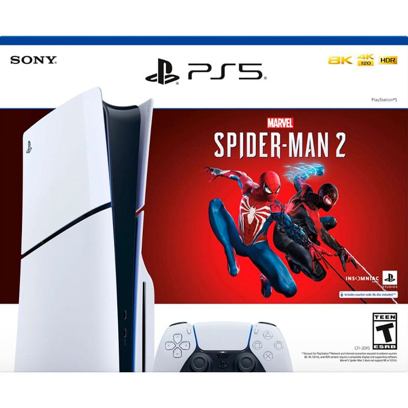 Sony PlayStation 5 Slim 1TB Spiderman 2