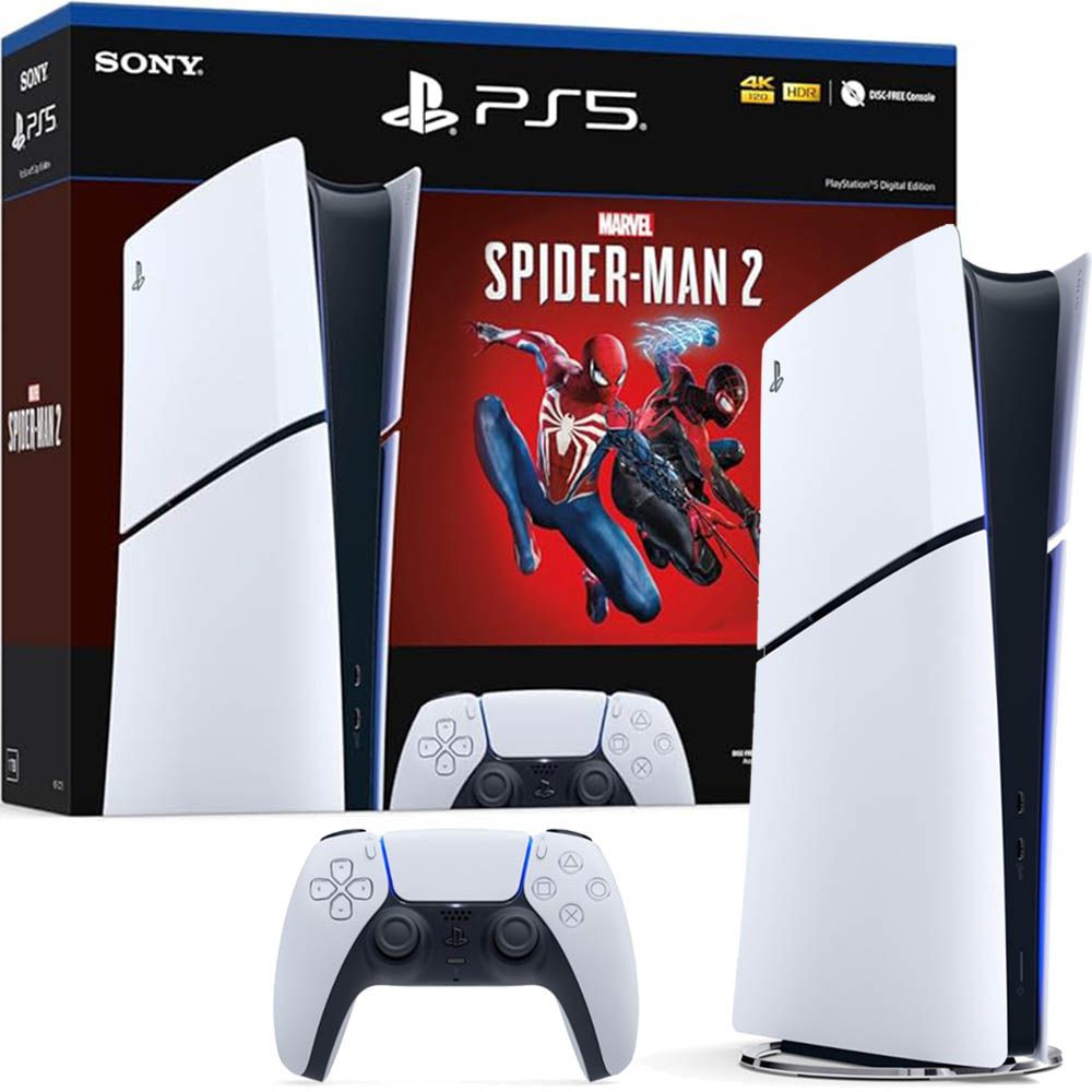 Sony PlayStation 5 Slim 1TB Spiderman 2 en República Dominicana