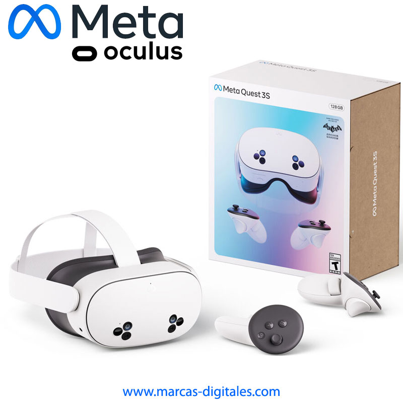 Meta Quest 3S Visor Realidad Virtual Avanzado