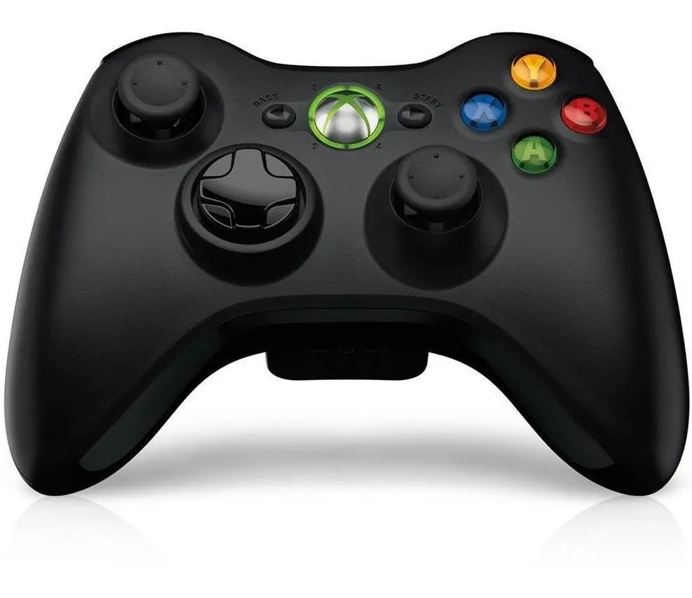 Control Xbox 360 Negro Original Microsoft