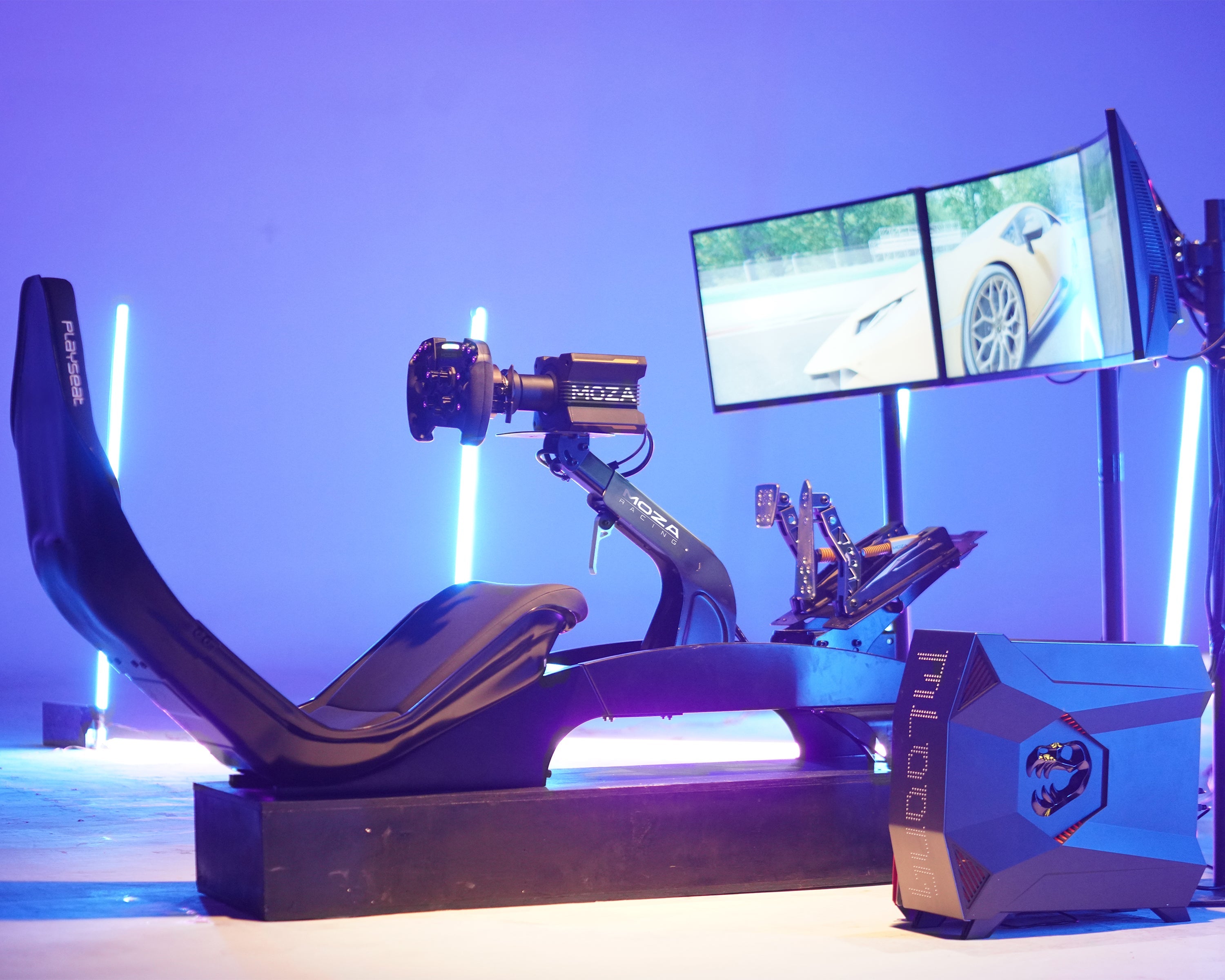 Moza Trip Cockpit Profesional Sim Racing en República Dominicana