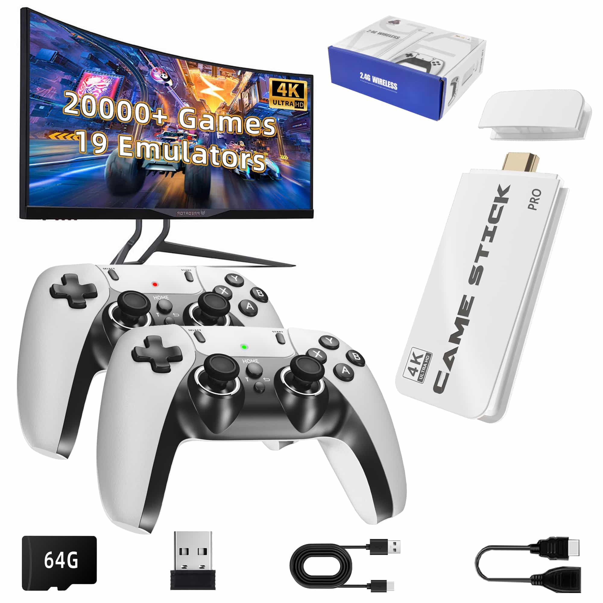 GAME STICK Consola Portátil Retro en República Dominicana