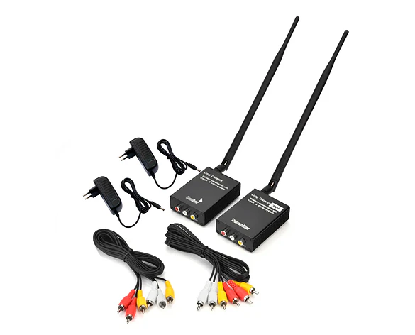 Transmisor y receptor audio RD12, modelo 4 canales