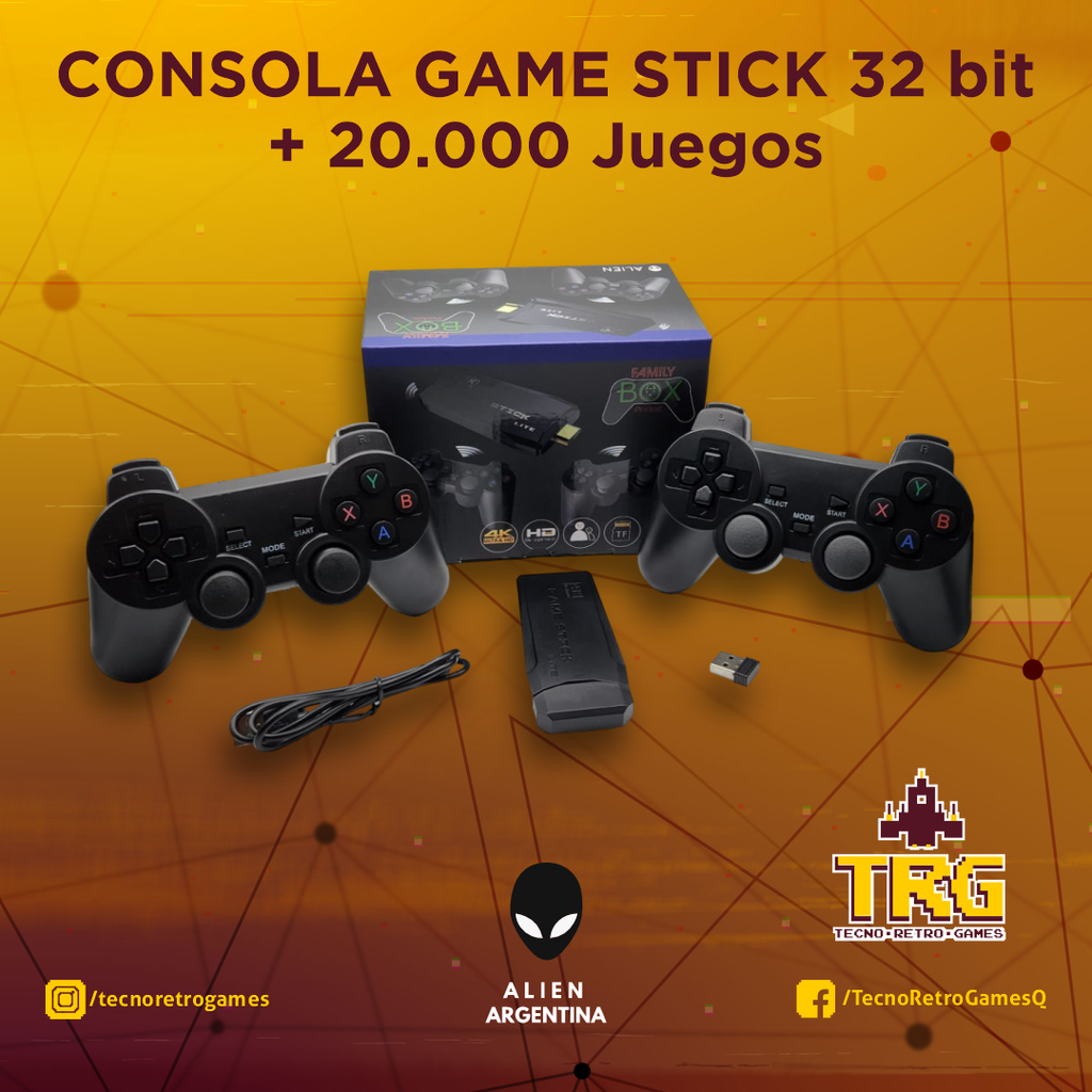 Game Stick X900 Consola Retro Juegos en República Dominicana