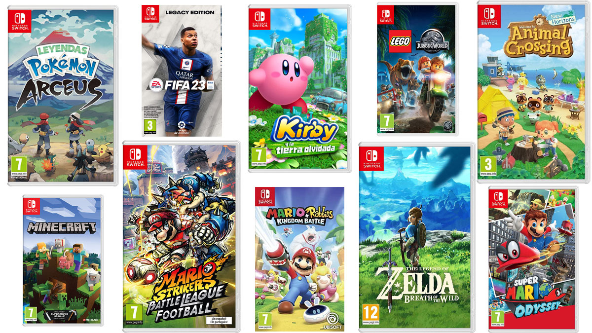 Juegos Nintendo Switch Originales