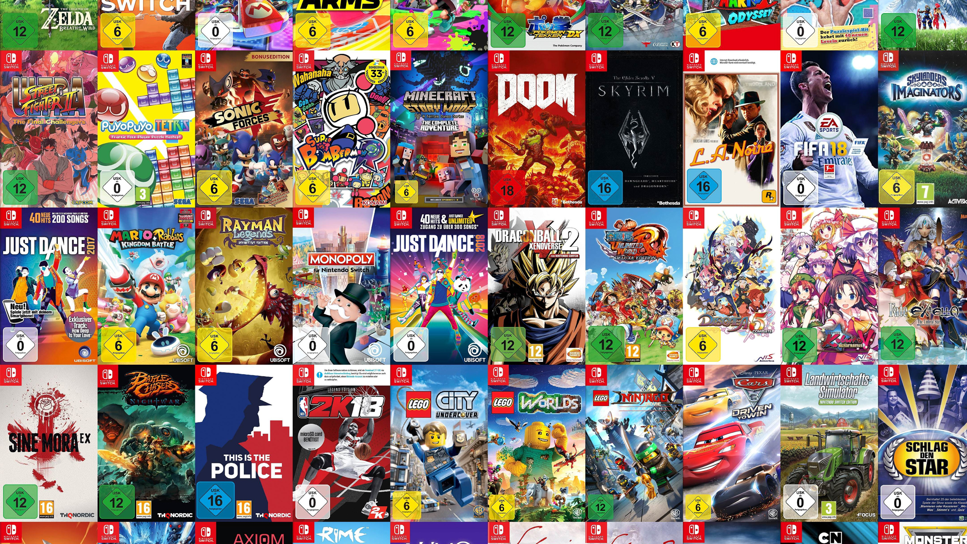 Juegos Nintendo Switch Originales en República Dominicana