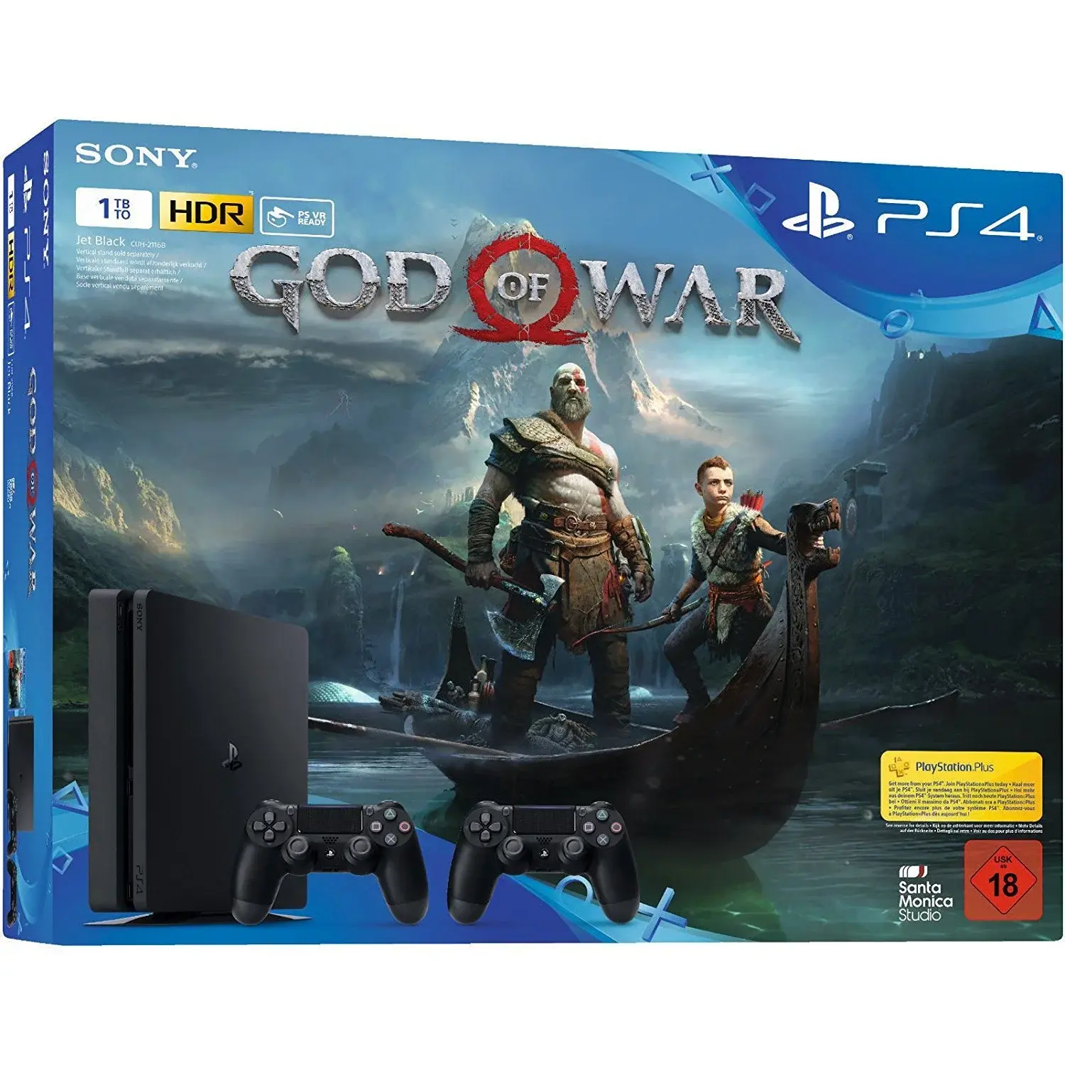 Sony PlayStation 4 Slim God of War Edición
