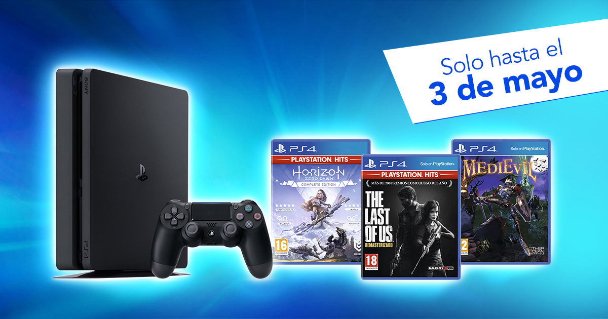 Sony PS4 consola con mando y juegos en República Dominicana
