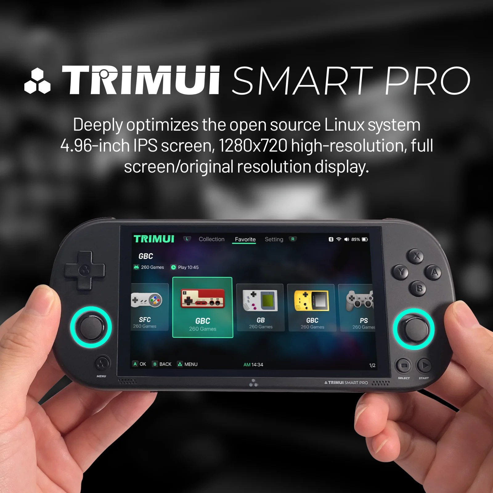 Trimui Smart Pro portátil consola juegos en República Dominicana