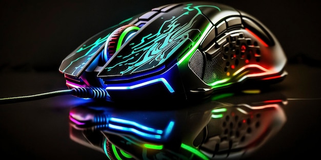 Mouse Gaming con Iluminación LED en República Dominicana