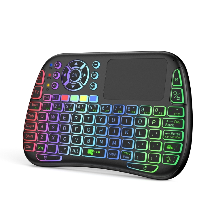 Teclado inalámbrico remoto con Touchpad Rii en República Dominicana
