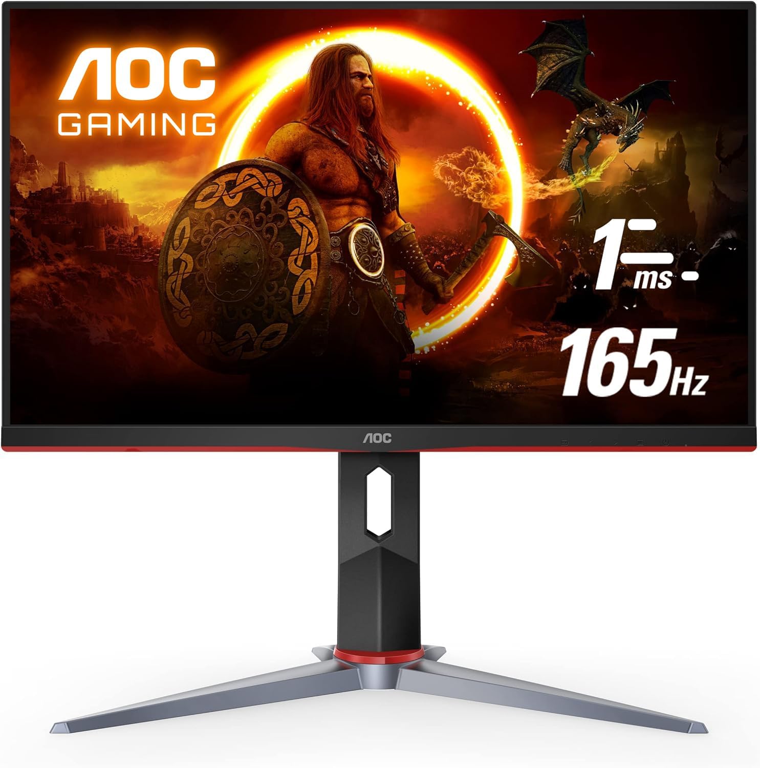 AOC Monitor Gamer 24" Full HD 165Hz