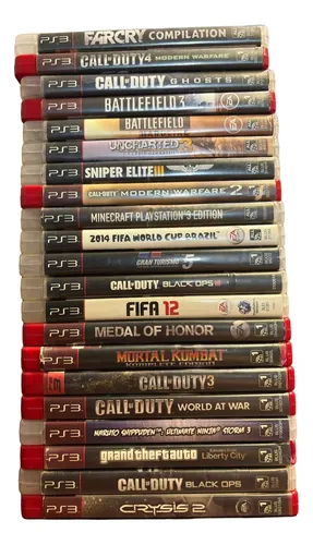 Sony PS3 Colección de Juegos Variados en República Dominicana