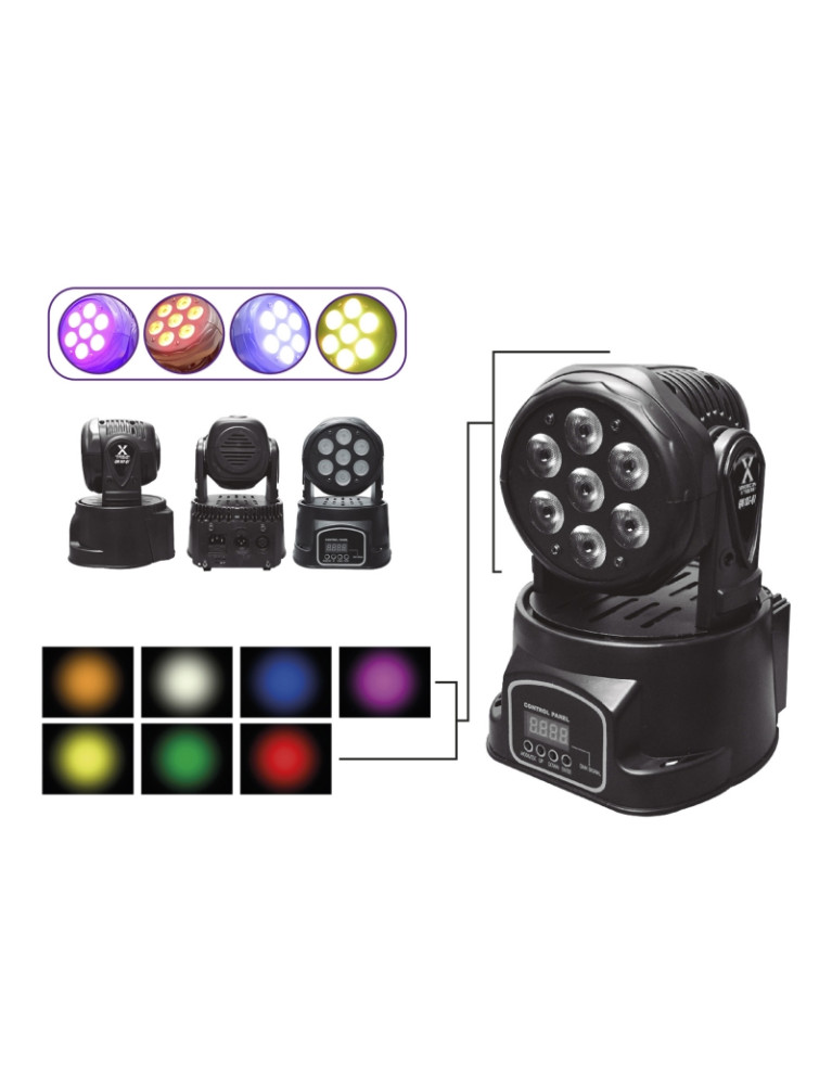Luces LED Robótica con Sensor de Sonido en República Dominicana