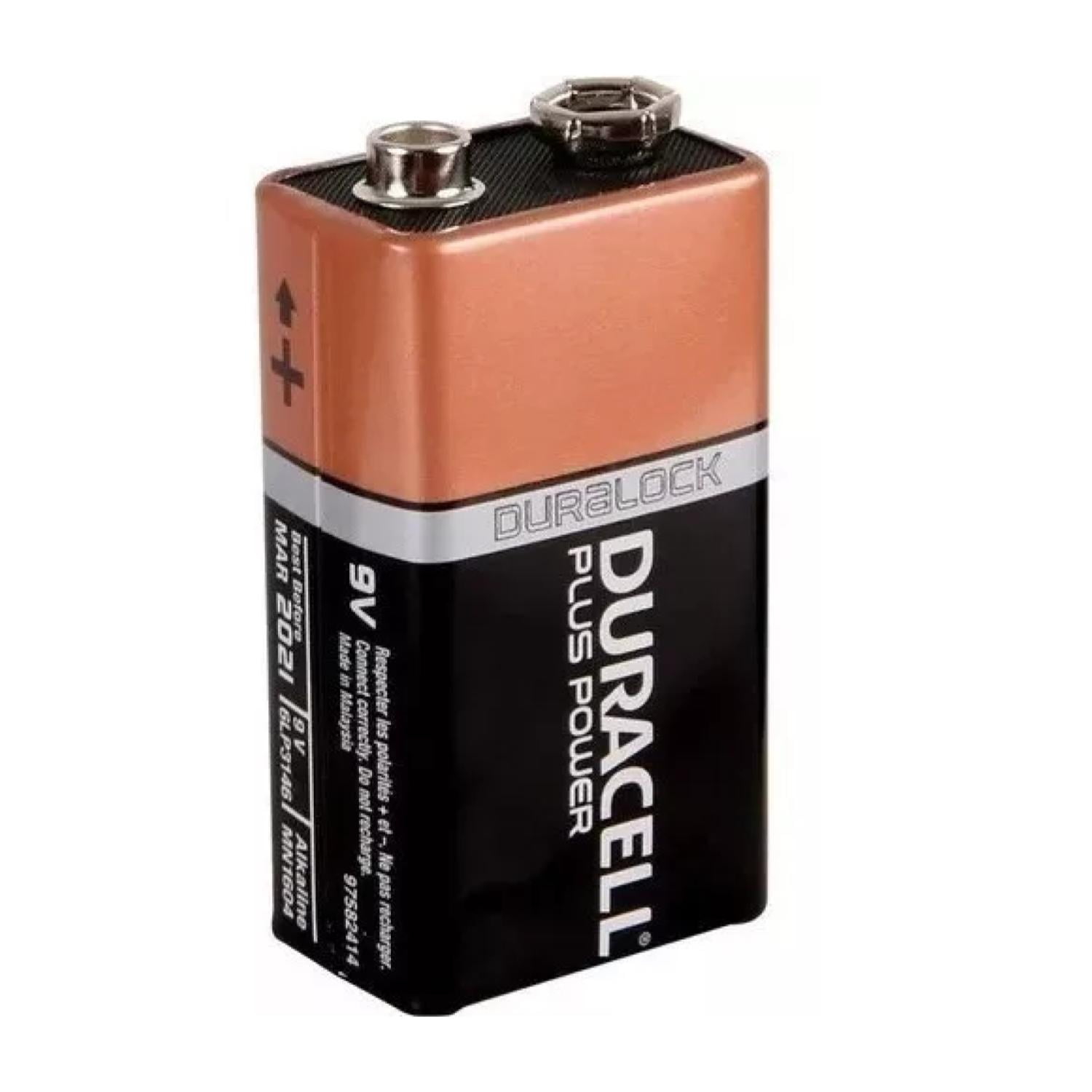Batería 9V Duracell Alcalina