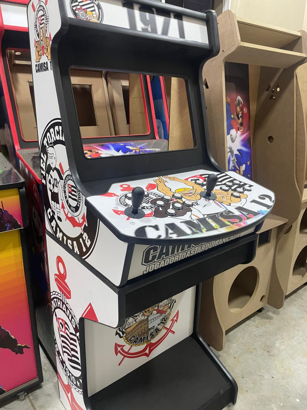 Gabinete Arcade Bartop con Botones Retro Bartop en República Dominicana