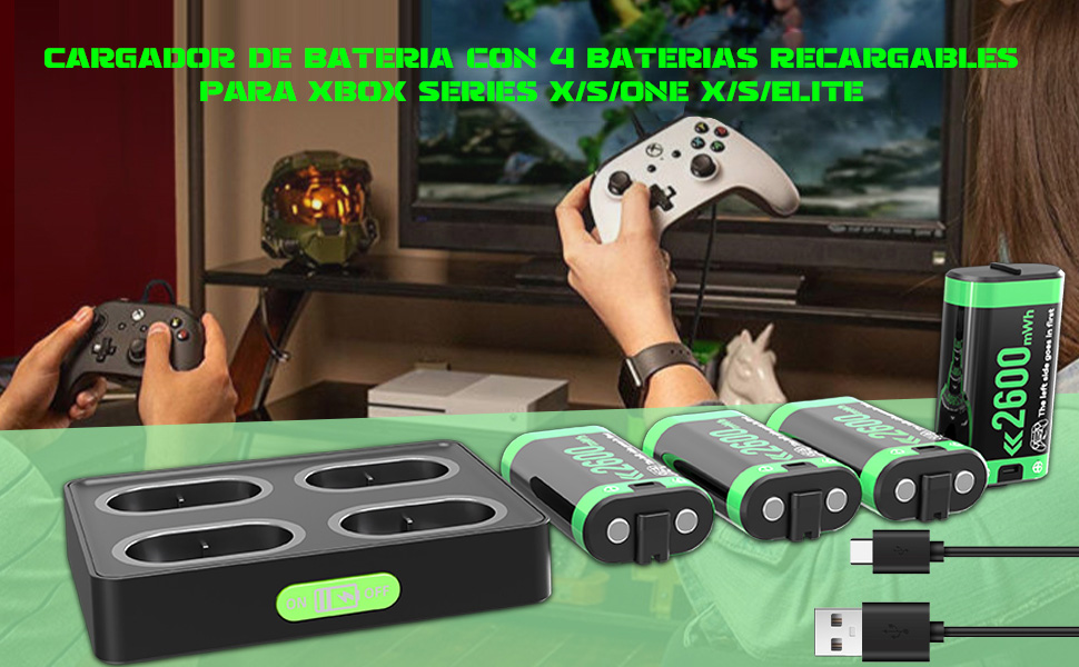 Xbox Series X controlador recargable marca oficial