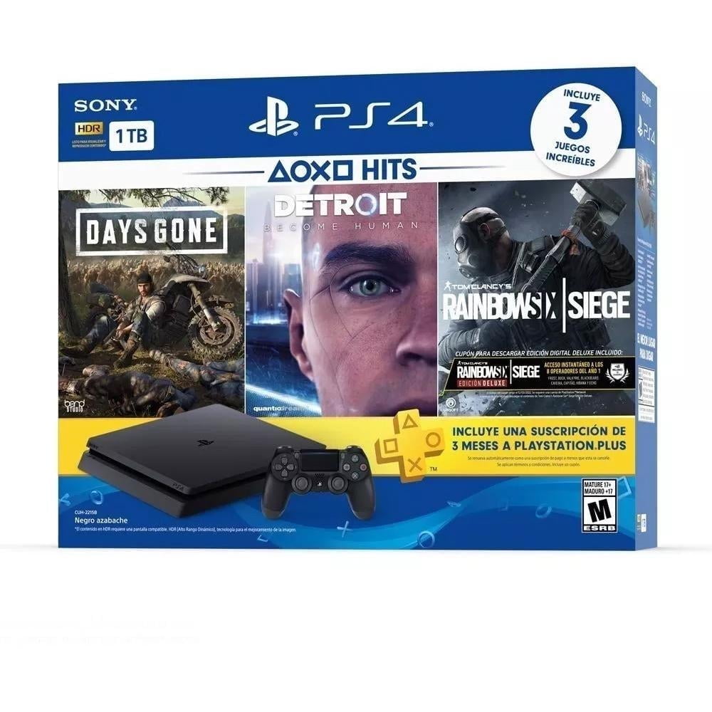 Sony PlayStation 4 consola con controlador rojo en República Dominicana
