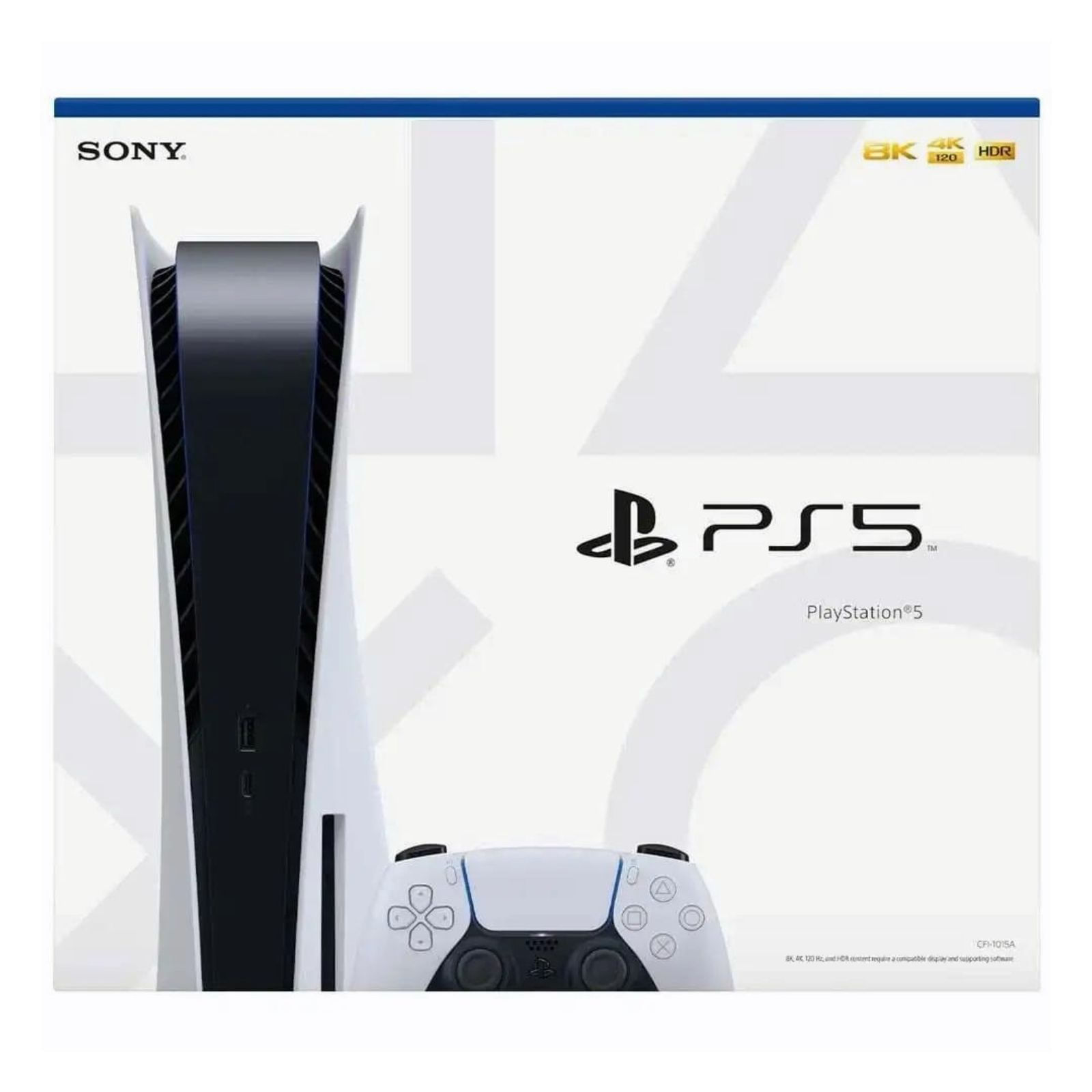 Sony PlayStation 5 modelo estándar negro disco