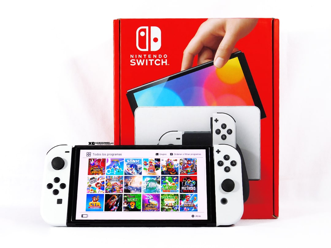 Nintendo Switch OLED Blanco Consola