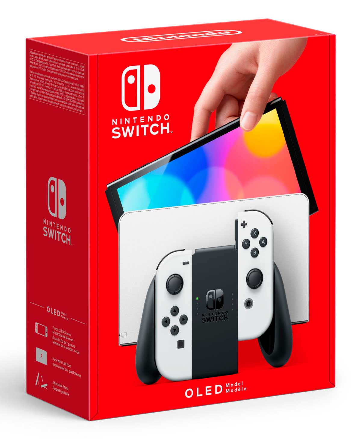 Nintendo Switch OLED Blanco Consola en República Dominicana