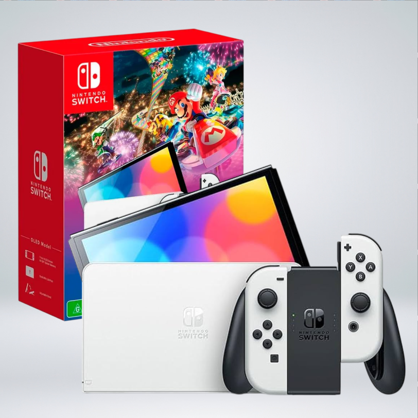 Nintendo Switch OLED Blanco Consola en República Dominicana