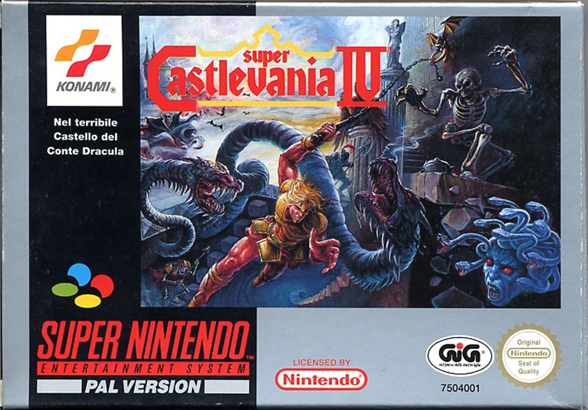Super Nintendo Castlevania IV Original