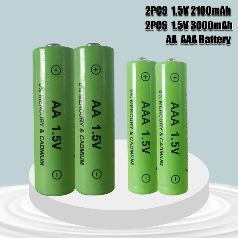 Baterías Recargables AA y AAA Marcas Comunes