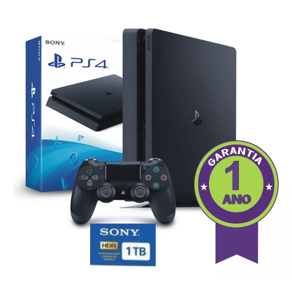 Sony PS4 Slim Consola Modelo Completo