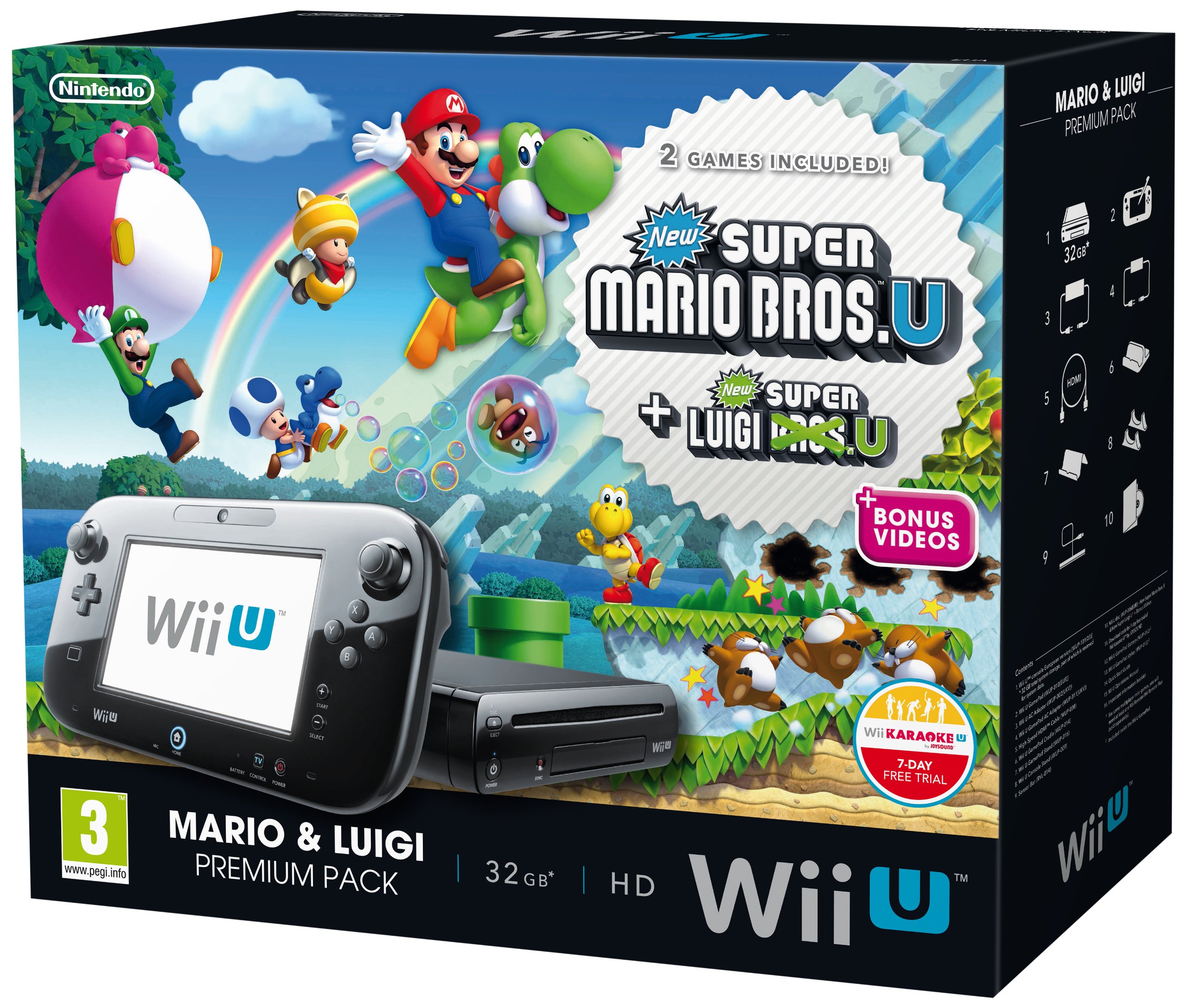 Nintendo Wii U 32GB consola con GamePad en República Dominicana